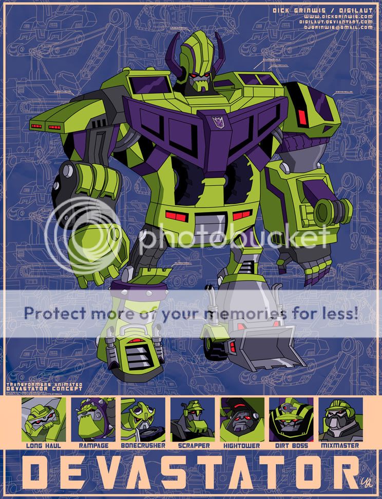 The evolution of Devastator (updated) - Transformers Crossovers ...