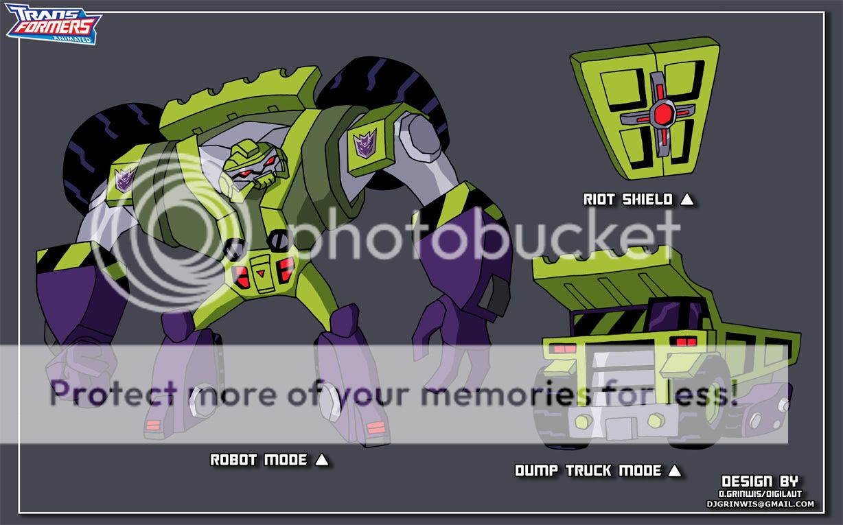 2D Artwork Transformers Animated LONG HAUL TFW2005 The 2005 Boards