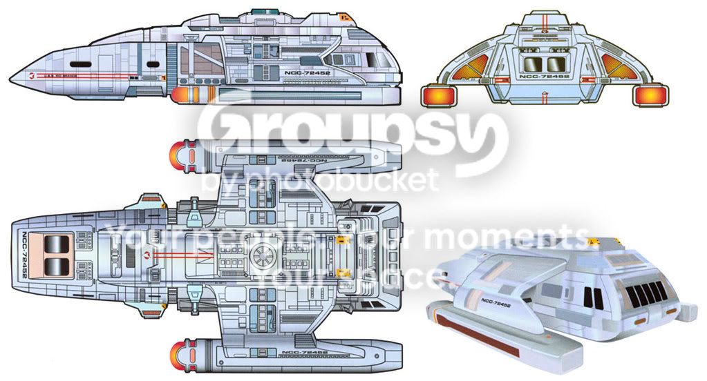 Uss Rio Grande Layout Yoryi (puntocom) - Modelismo y Maquetas - Star Trek - Runabout USS Rio ...